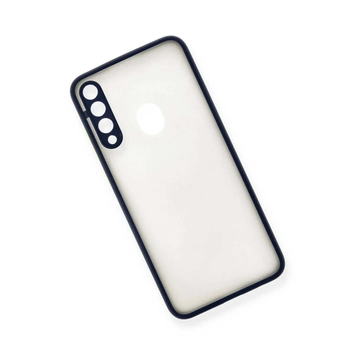 Huawei Y6p Kılıf Montreal Silikon Kapak - Lacivert görsel 3