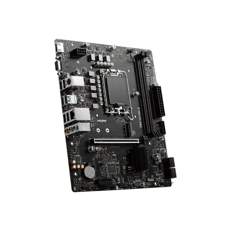 Pro H610M-E DDR5 5600MHZ 1XVGA 1XHDMI 1XM.2 Usb 3.2 Matx 1700P (12./ 13. Ve 14. Nesil İşlemci Uyumlu) görsel 3