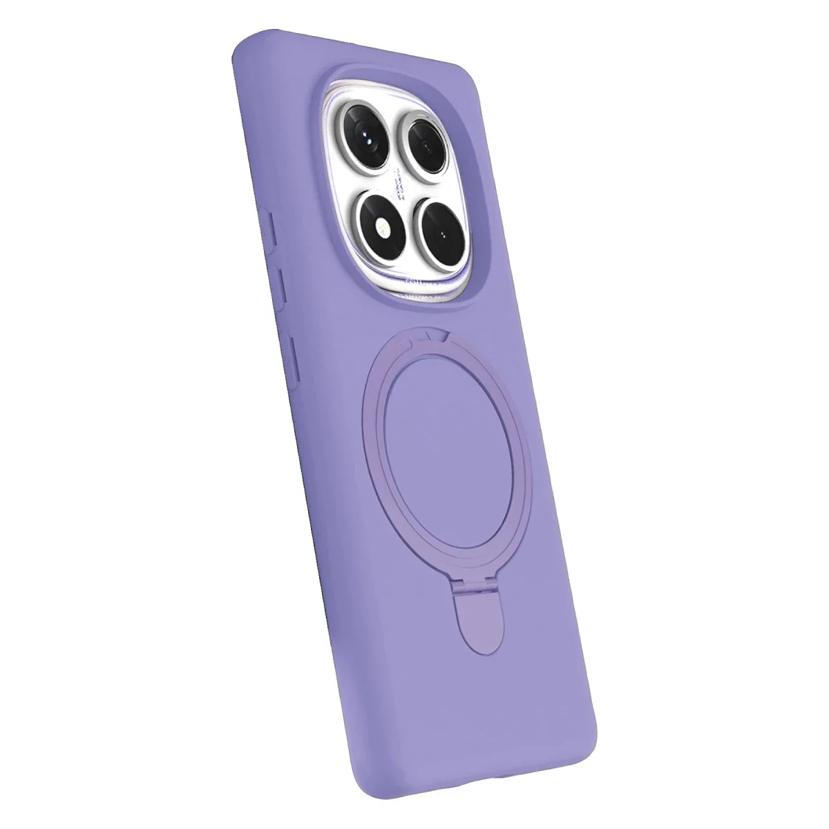 Xiaomi Redmi Note 14 Pro 4G Regal Magsafe Standlı Kapak - Lila görsel 2