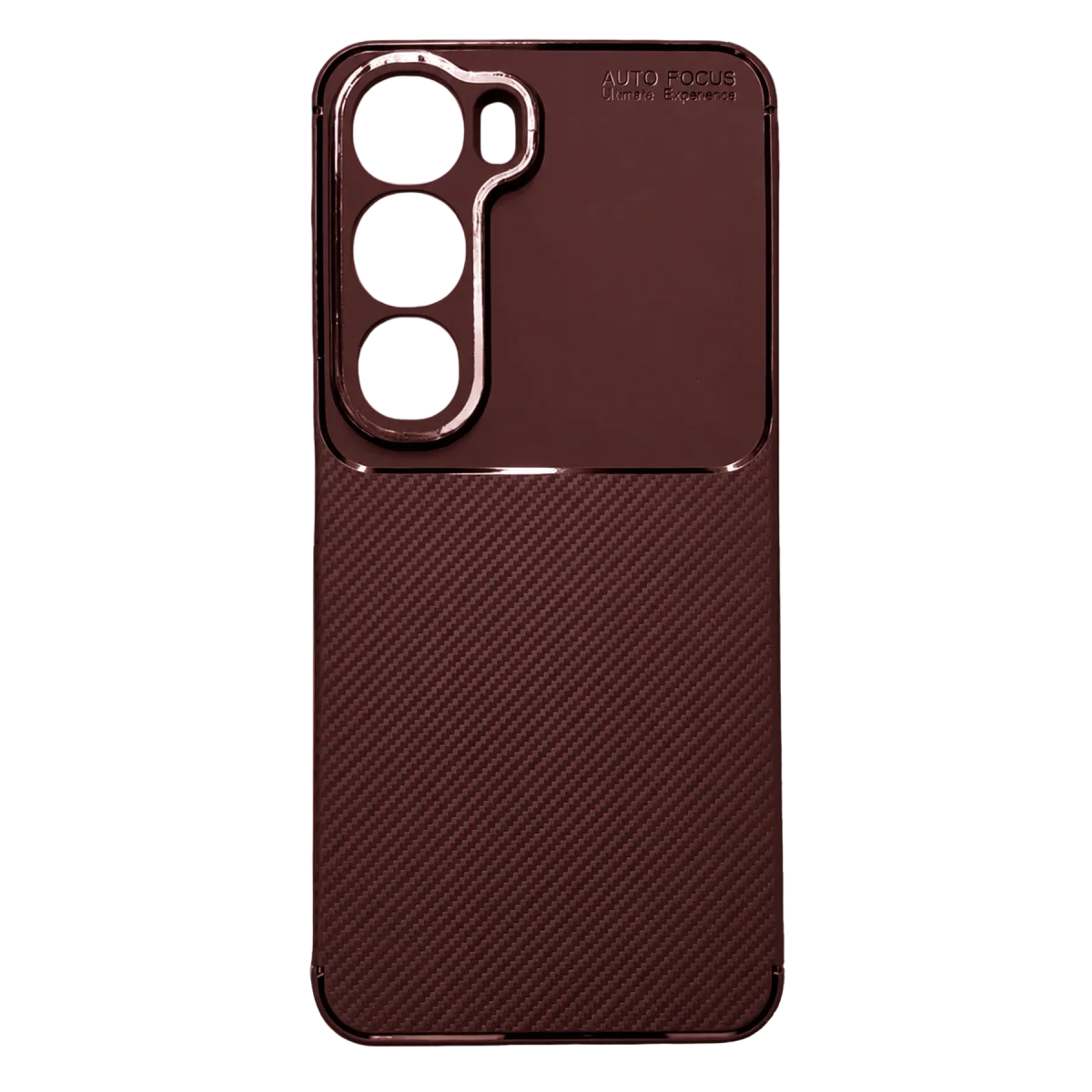 Vivo Y31 5G Auto Focus Karbon Kapak - Bordo