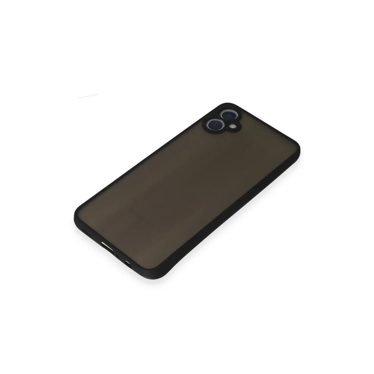 Samsung Galaxy A05 Kılıf Montreal Silikon Kapak - Siyah görsel 4