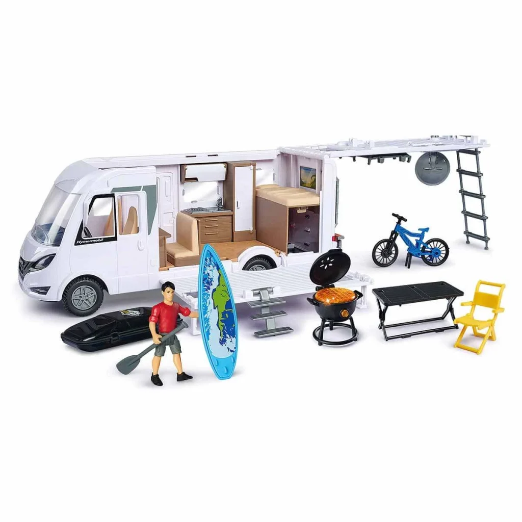 Dickie Işıklı Karavan Kamp Oyun Seti 203837021 görsel 4