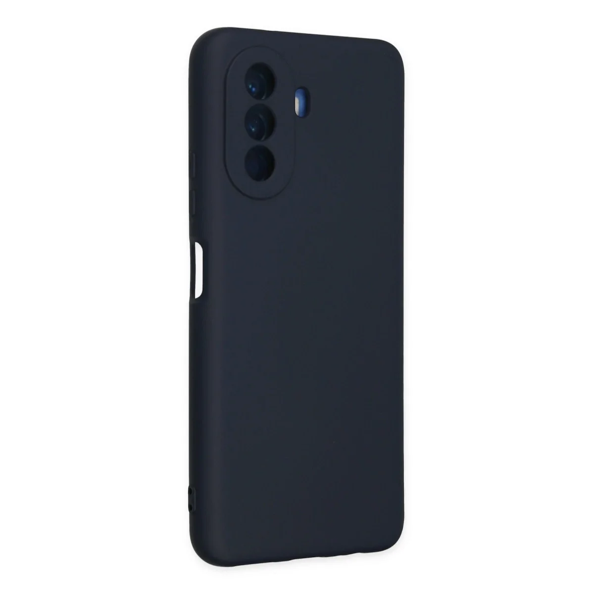Huawei Nova Y70 Kılıf Nano İçi Kadife Silikon - Lacivert görsel 2