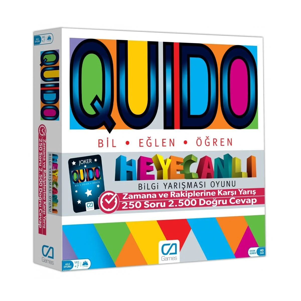 078 CAOYN-5046 Quıdo Board Game