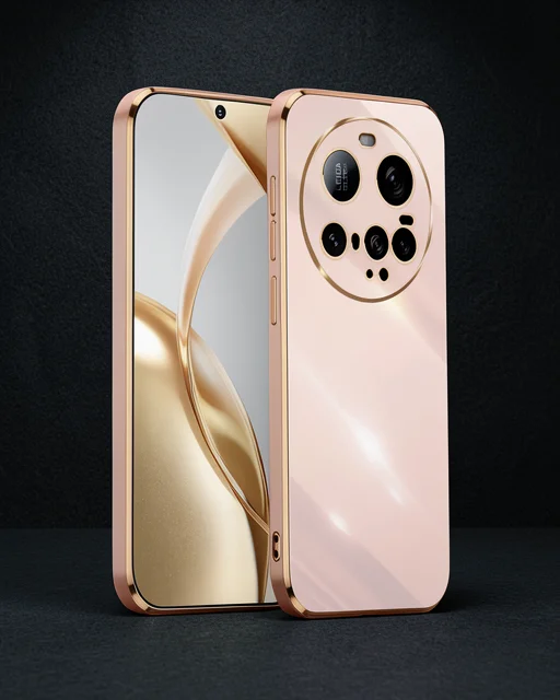 Xiaomi Mi 15 Ultra Kılıf Volet Silikon - Pembe