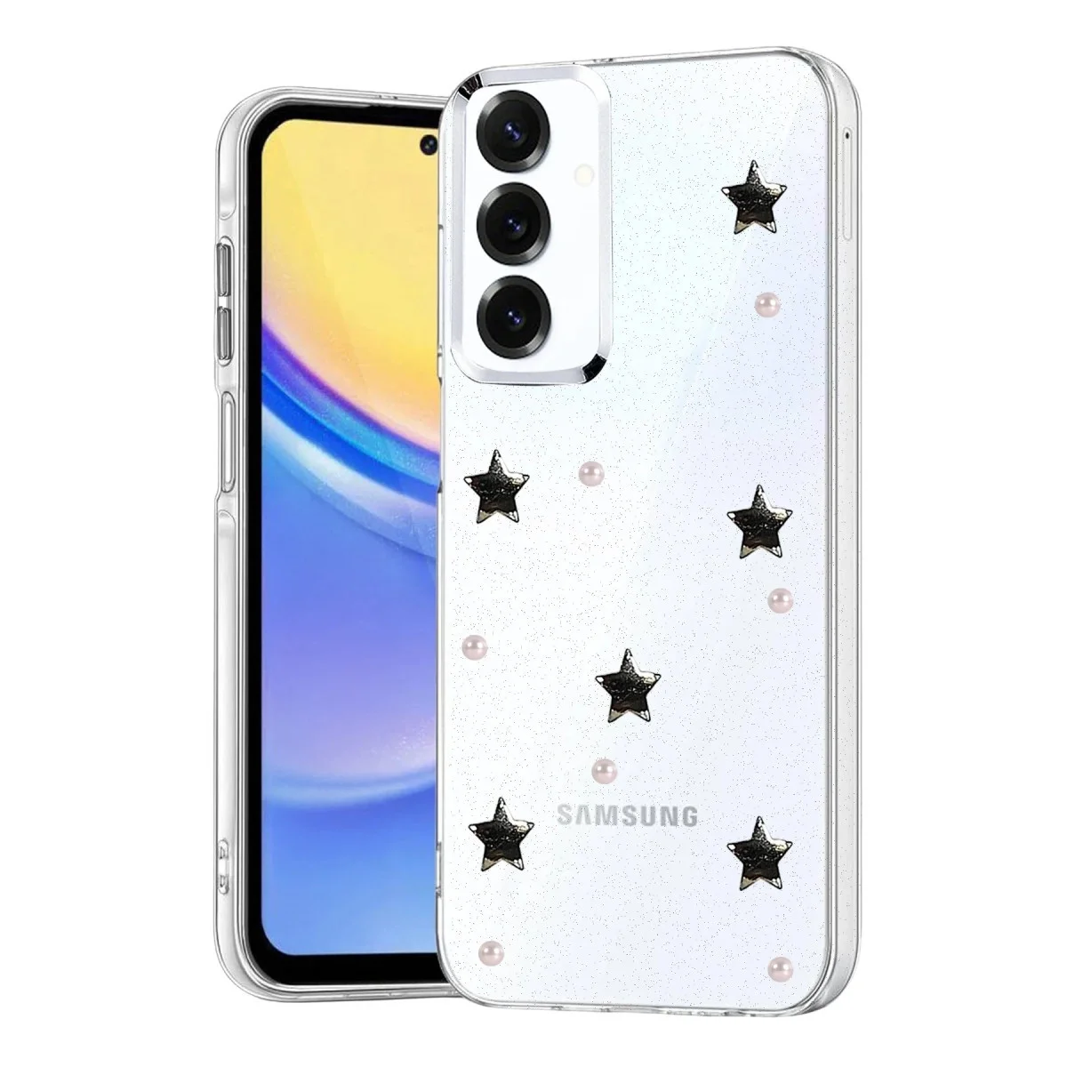 Samsung Galaxy A37 5g Fiyonk Desenli Kapak - Desen 7 görsel 2