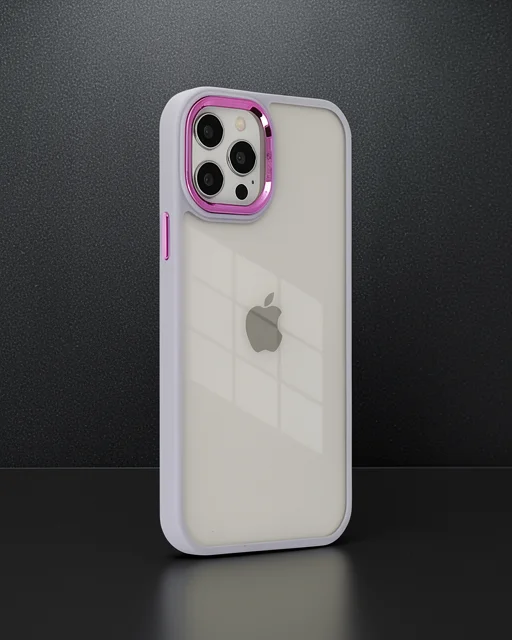 Apple İphone 12 Pro Max Kılıf Dora Kapak - Lila