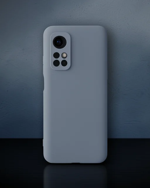 Xiaomi Mi 10t Kılıf Nano İçi Kadife Silikon - Gri