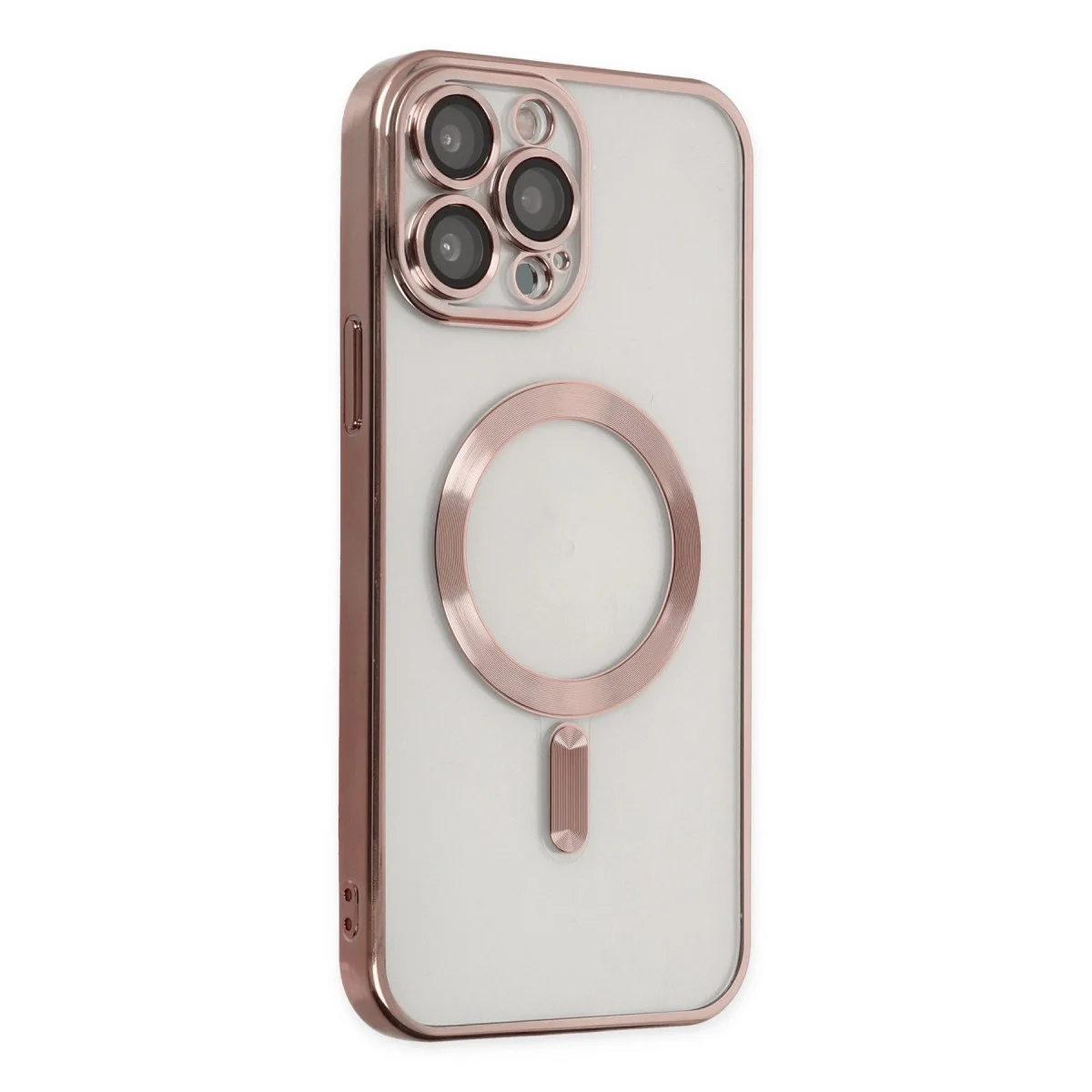Apple İphone 13 Pro Max Kılıf Kross Magneticsafe Kapak - Rose görsel 3