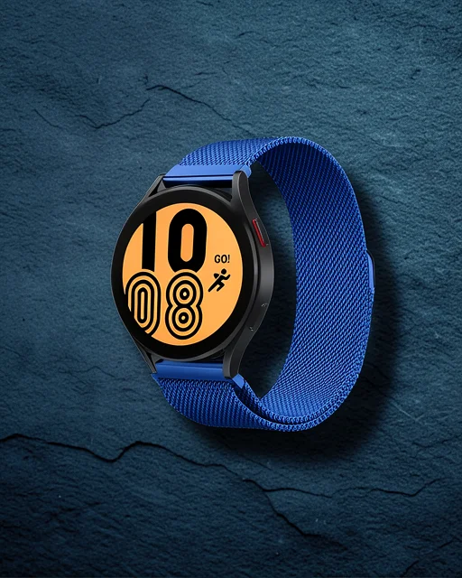 Watch 20mm Metal Mıknatıslı Kordon (saat Değildir) - Mavi