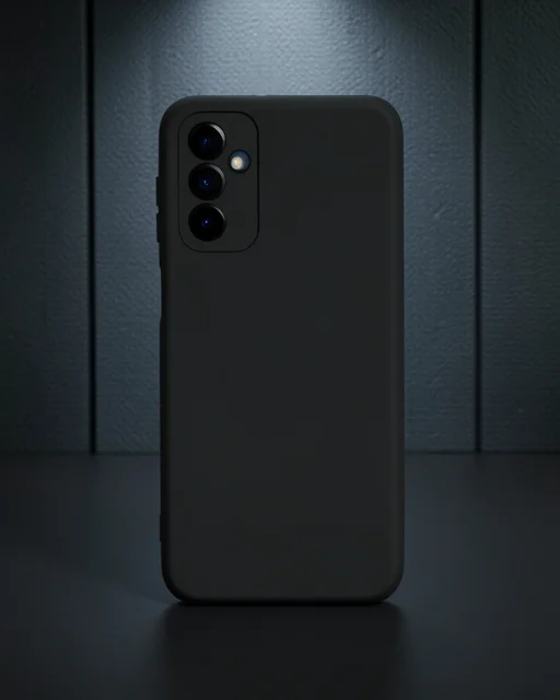 Samsung Galaxy M23 Kılıf Nano İçi Kadife Silikon - Siyah