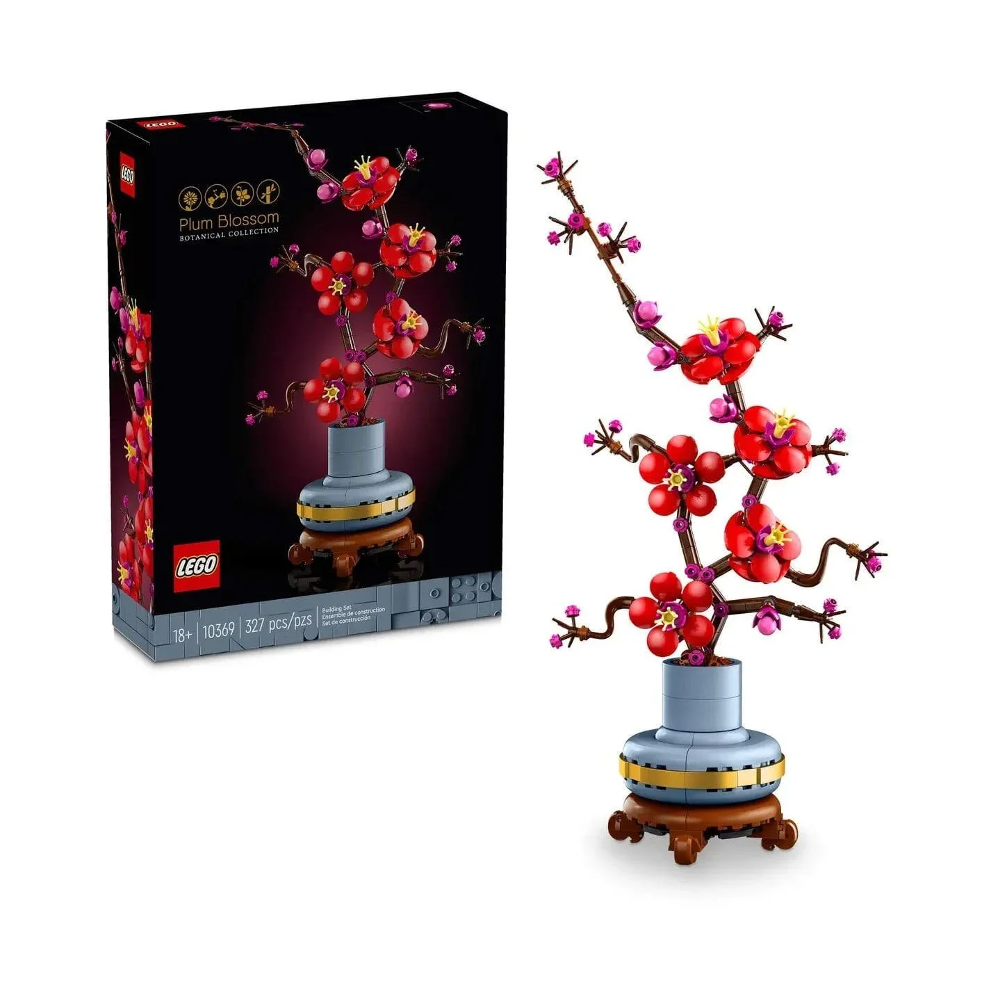 10369 Lego Botanicals - Erik Çiçeği 327 parça +18 yaş