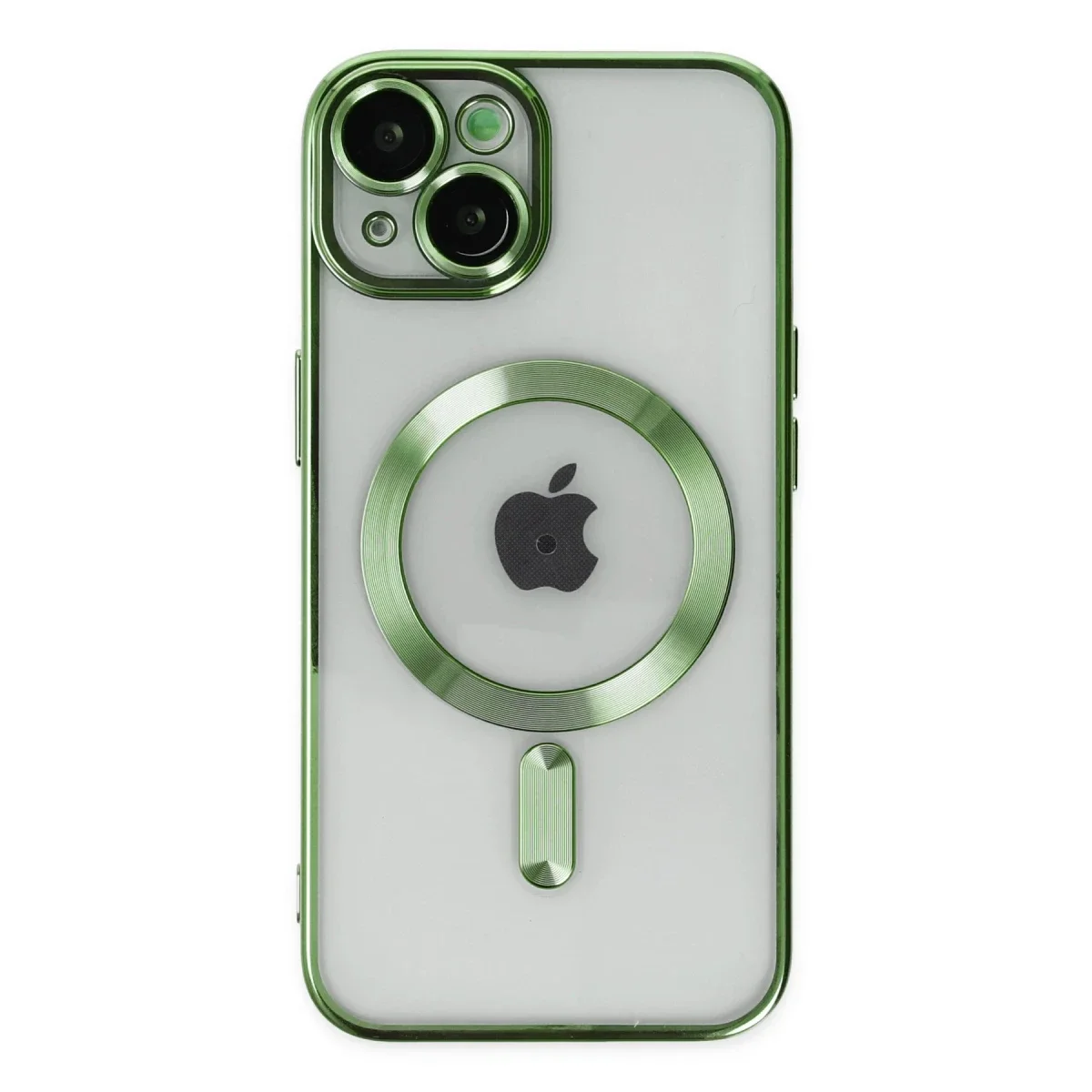 Apple iPhone 14 Kılıf Kross Magneticsafe Kapak - Koyu Yeşil