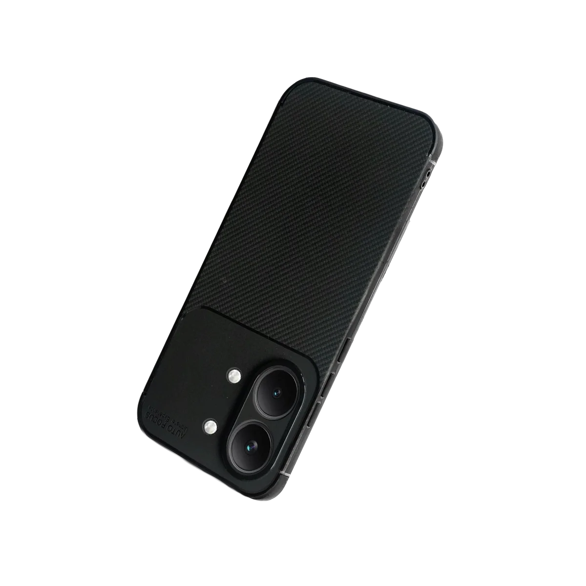 Xiao Poco X8 Pro Max Auto Focus Karbon Kapak - Siyah görsel 3