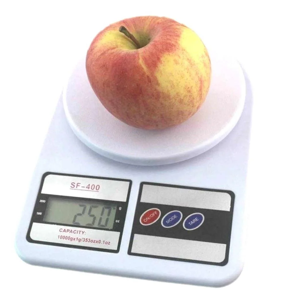 LCD Ekranlı Dijital Hassas Mutfak Terazisi Tartısı Baskülü (adet fiyatıdır) görsel 2