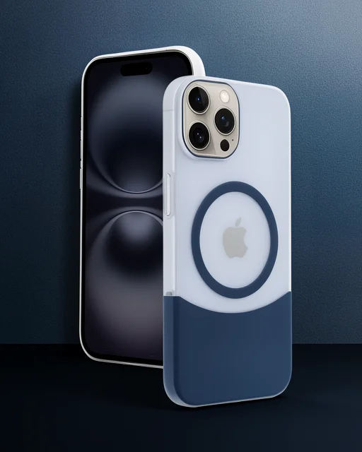 Joko Apple İphone 15 Pro Max Velar Magsafe Kapak - Lacivert