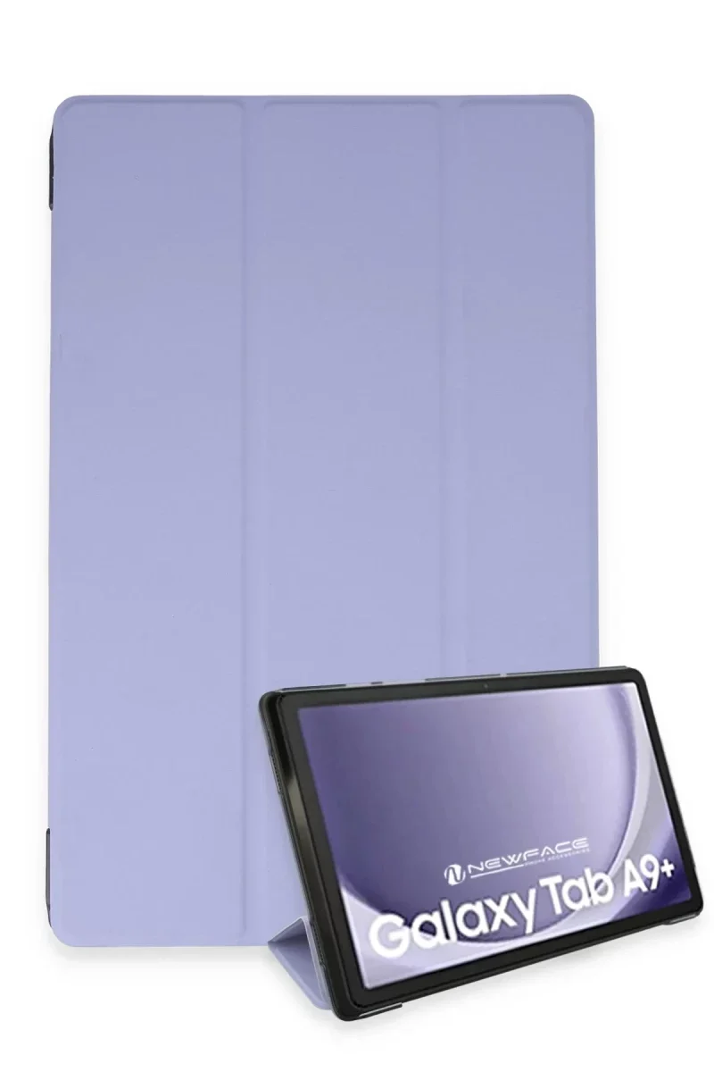 Samsung Galaxy Tab A9 Plus Kılıf Tablet Smart Kılıf - Lila