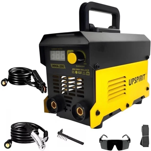 PM-24924 Ac 230 Volt 200 Amper Taşınabilir Igbt Dc Mma Inverter Kaynak Makinesi görsel 2
