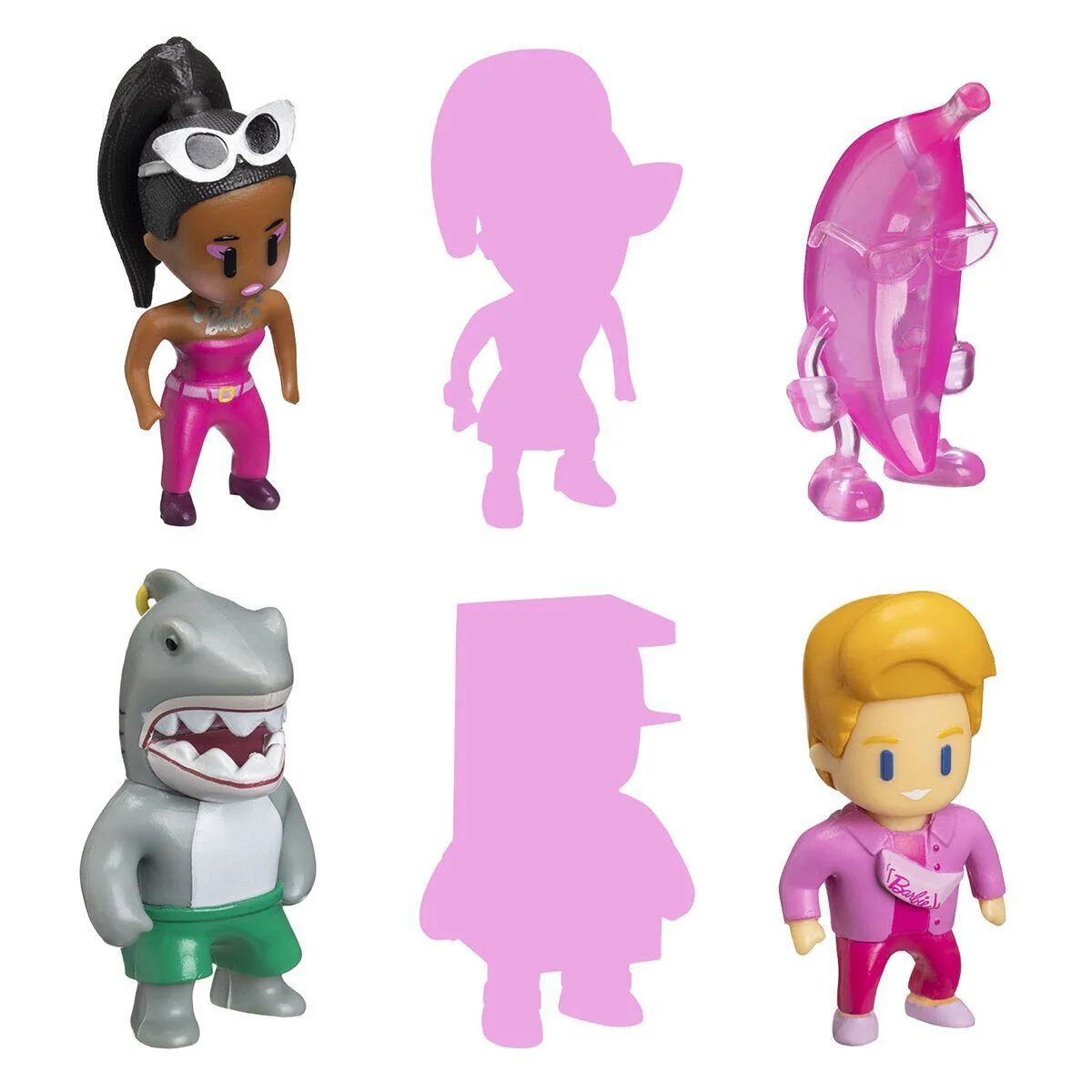 Pmı SGB2060 Stumble Guys Barbie Figür 6LI Set görsel 2