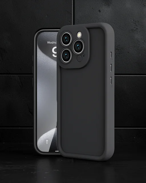 Apple İphone 16 Pro Kılıf Viera Silikon - Siyah