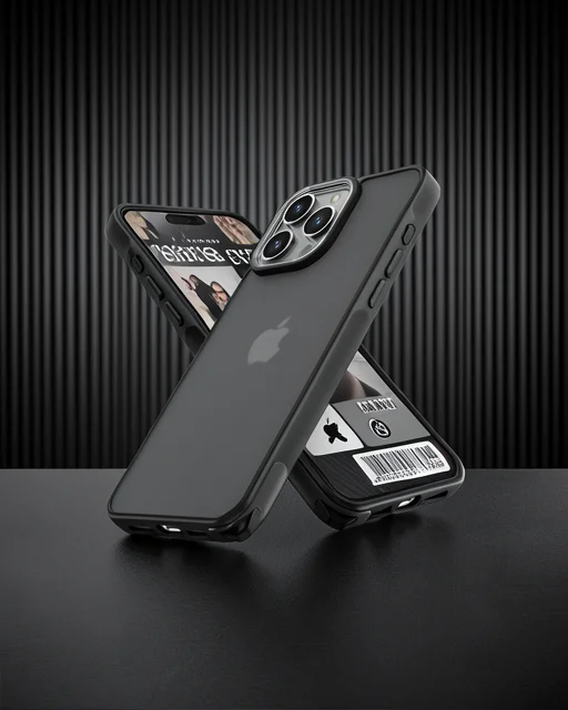 Apple İphone 14 Pro Max Kılıf Elegant Kapak - Siyah