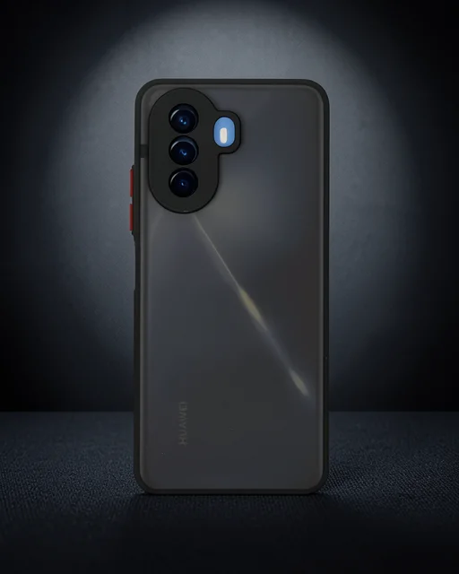 Huawei Nova Y70 Kılıf Montreal Silikon Kapak - Siyah