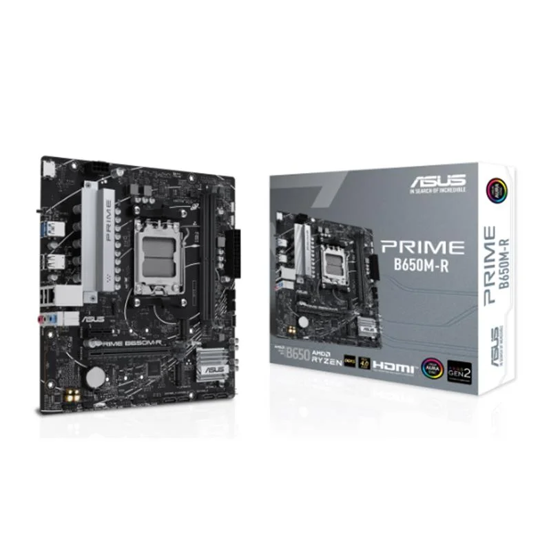 Prıme B650M-R DDR5 7200MHZ 1XHDMI 2XM.2 USB3.2 Matx AM5 ( AM5 9000/8000/7000 Serileri İle Uyumlu)