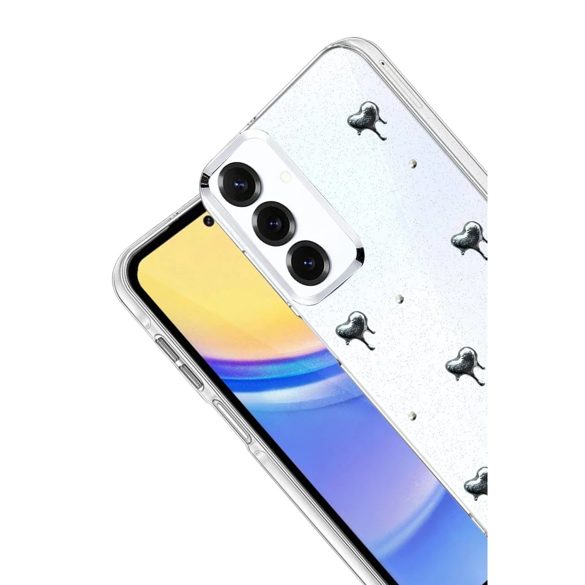 Samsung Galaxy S25 Plus Fiyonk Desenli Kapak - Desen 1 görsel 2