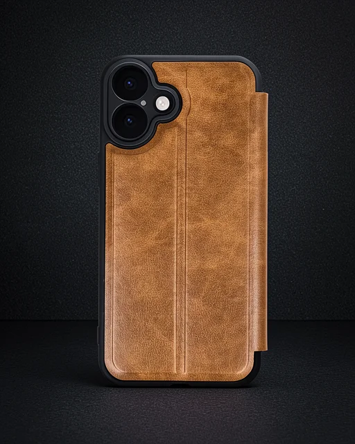 Apple İphone 16 Kılıf Flip Cover - Taba