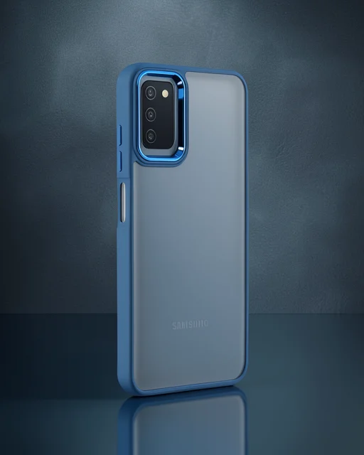 Samsung Galaxy A03s Kılıf Dora Kapak - Mavi