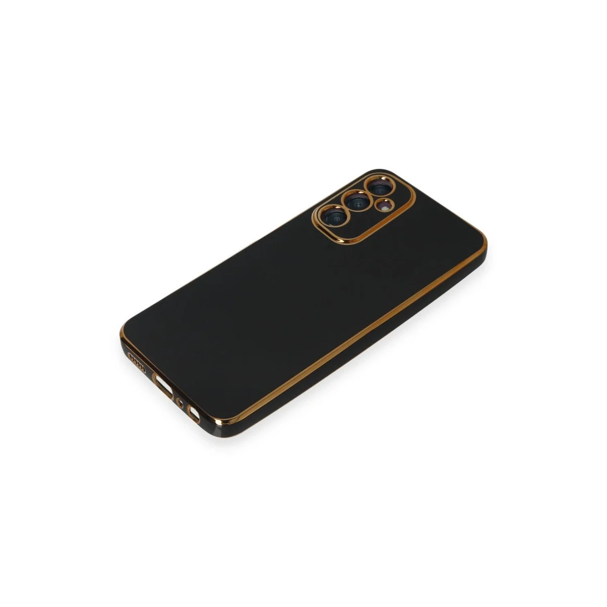 Samsung Galaxy A05s Kılıf Volet Silikon - Siyah görsel 4