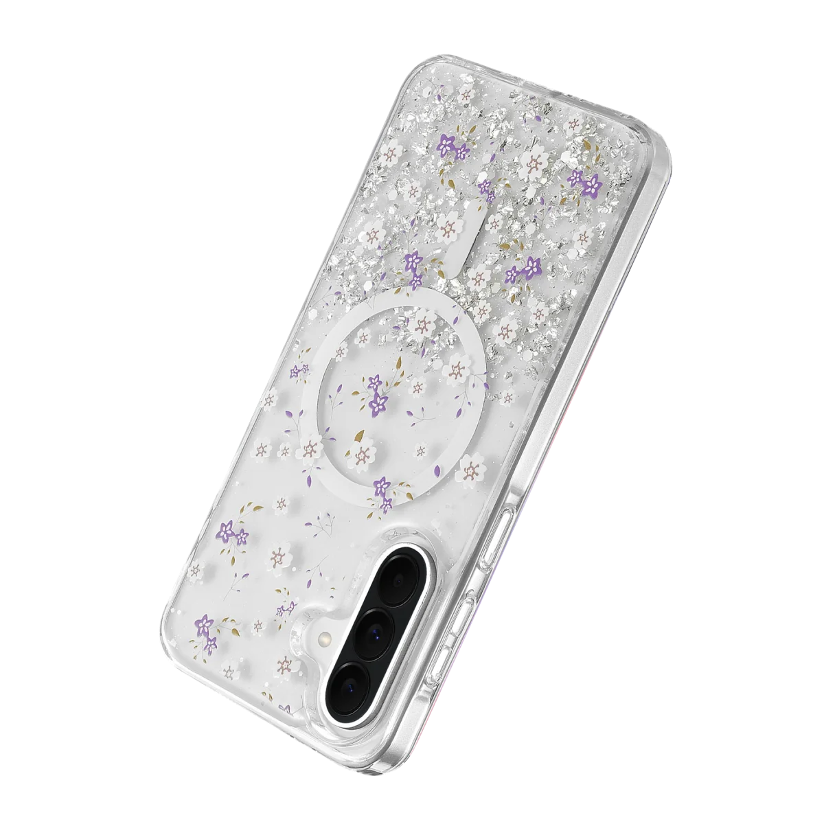 Onegif Samsung Galaxy A56 Misk Simli Magsafe Kapak - Desen 2 görsel 3