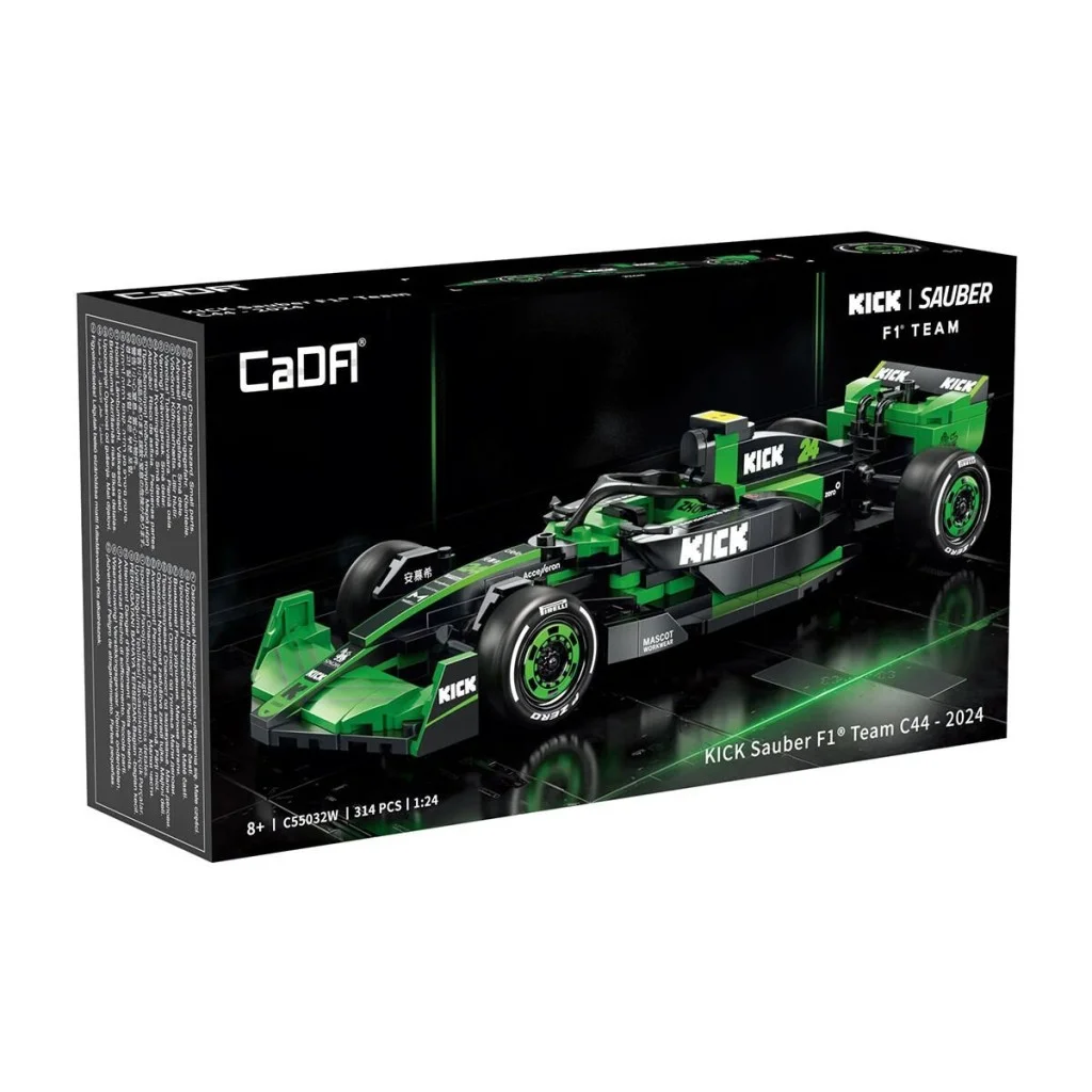 C55032W Cada Sauber F1 Formula Aracı 314 Parça Block Oyuncak görsel 5