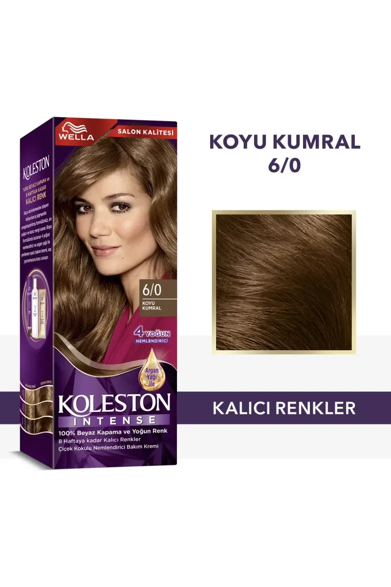 Koleston İntense Saç Boyası - 6/0 Koyu Kumral