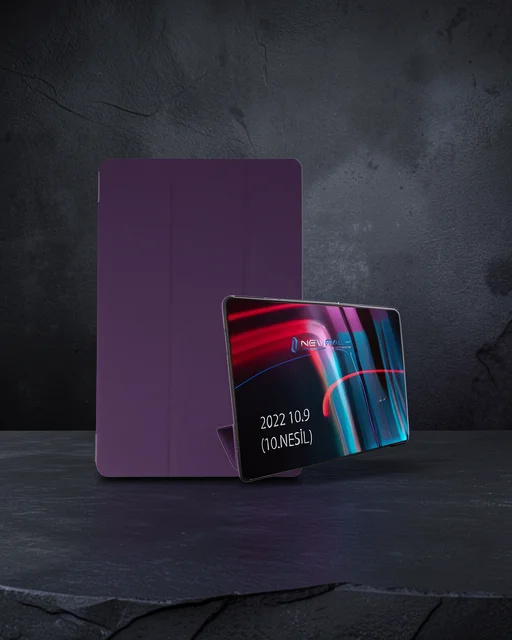 Apple İpad 2022 10.9 (10.nesil) Kılıf Tablet Smart Kılıf - Mor