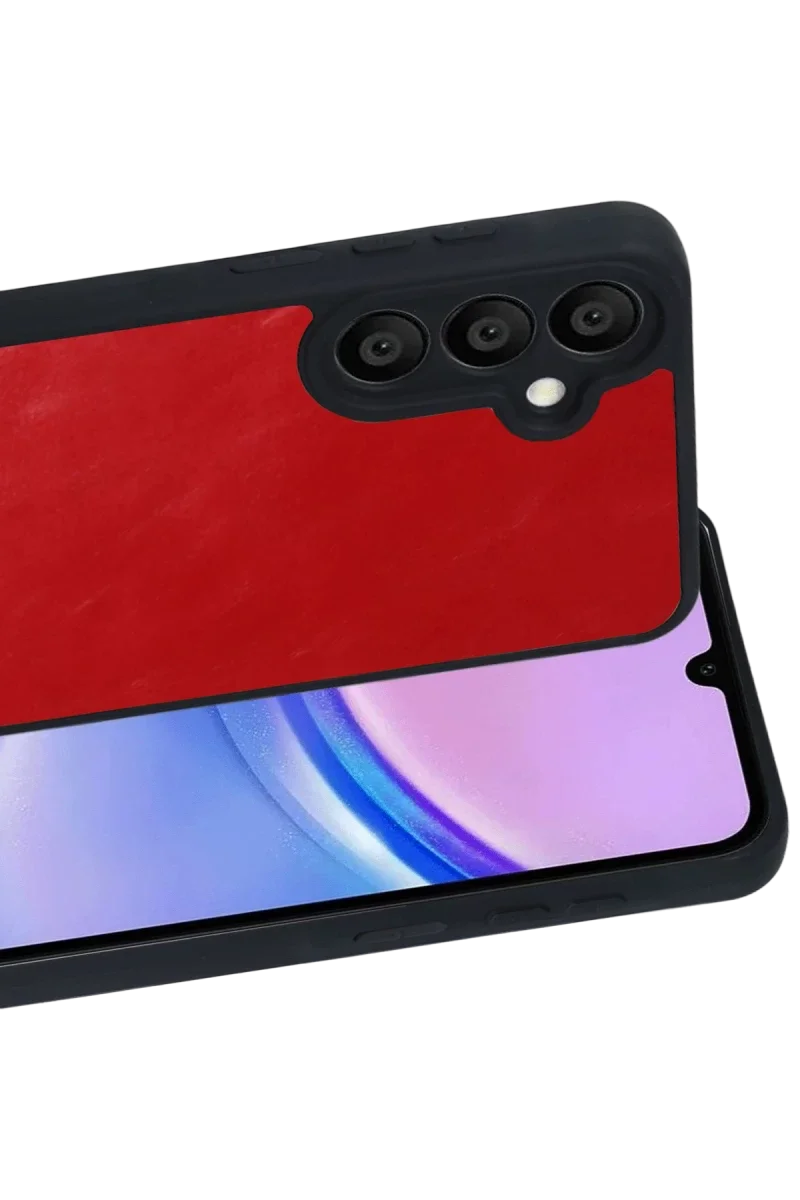 Samsung Galaxy A37 5G Aras Deri Kapak - Kırmızı görsel 2