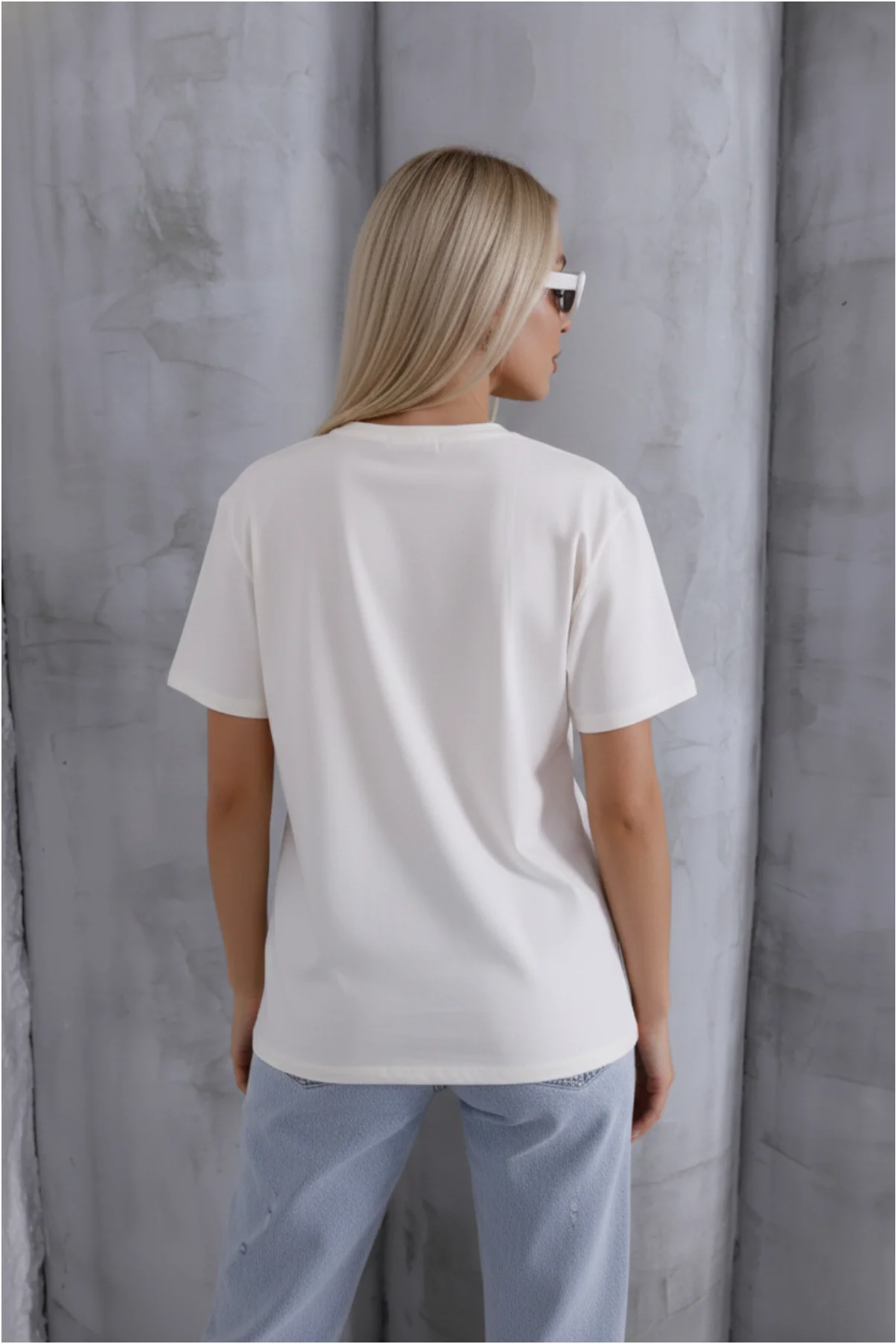 Kadın Ayarlanabilir Boy İp Detaylı T-Shirt