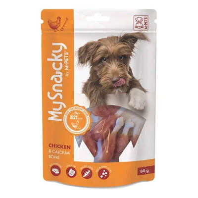 Tavuklu Kalsiyumlu Kemik Köpek Ödülü 80 Gr