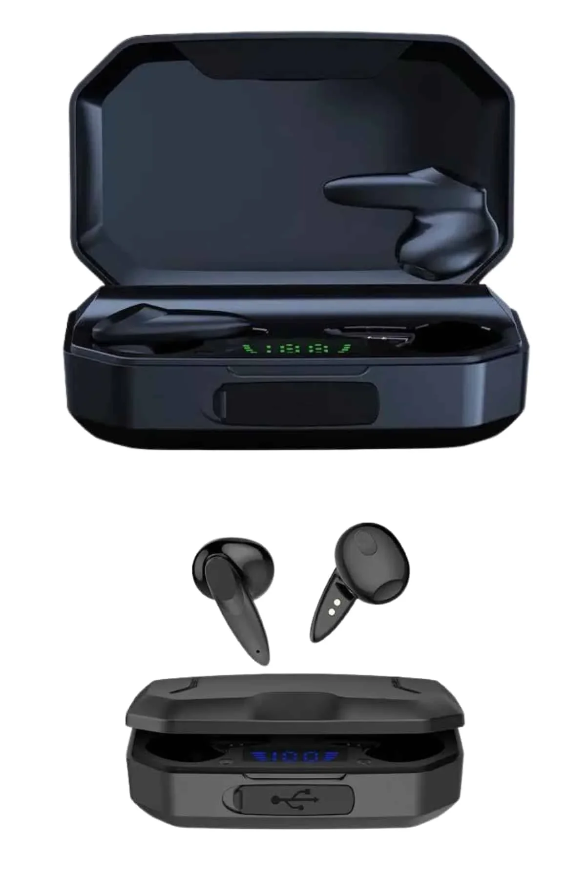 Kulak İçi Bluetooth Kulaklık Rgb Işıklı Çift Mikrofonlu iOS/Android Uyumlu BT 5.2 Yeni Nesil görsel 5