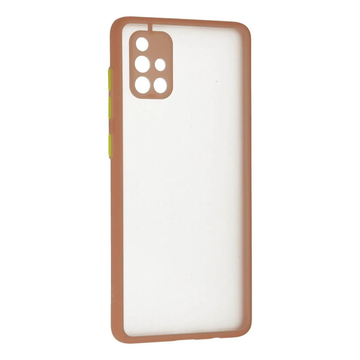 Samsung Galaxy A71 Kılıf Montreal Silikon Kapak - Pembe görsel 3