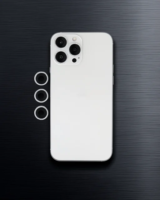 Apple İphone 12 Pro Shine Kamera Lens - Gümüş