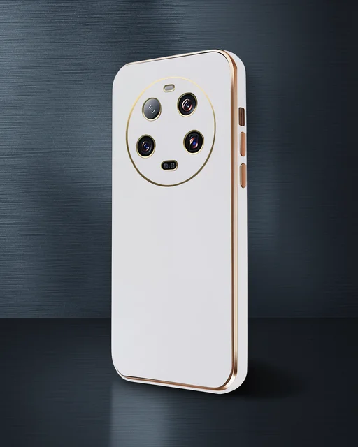Xiaomi Mi 14 Ultra Kılıf Volet Silikon - Beyaz
