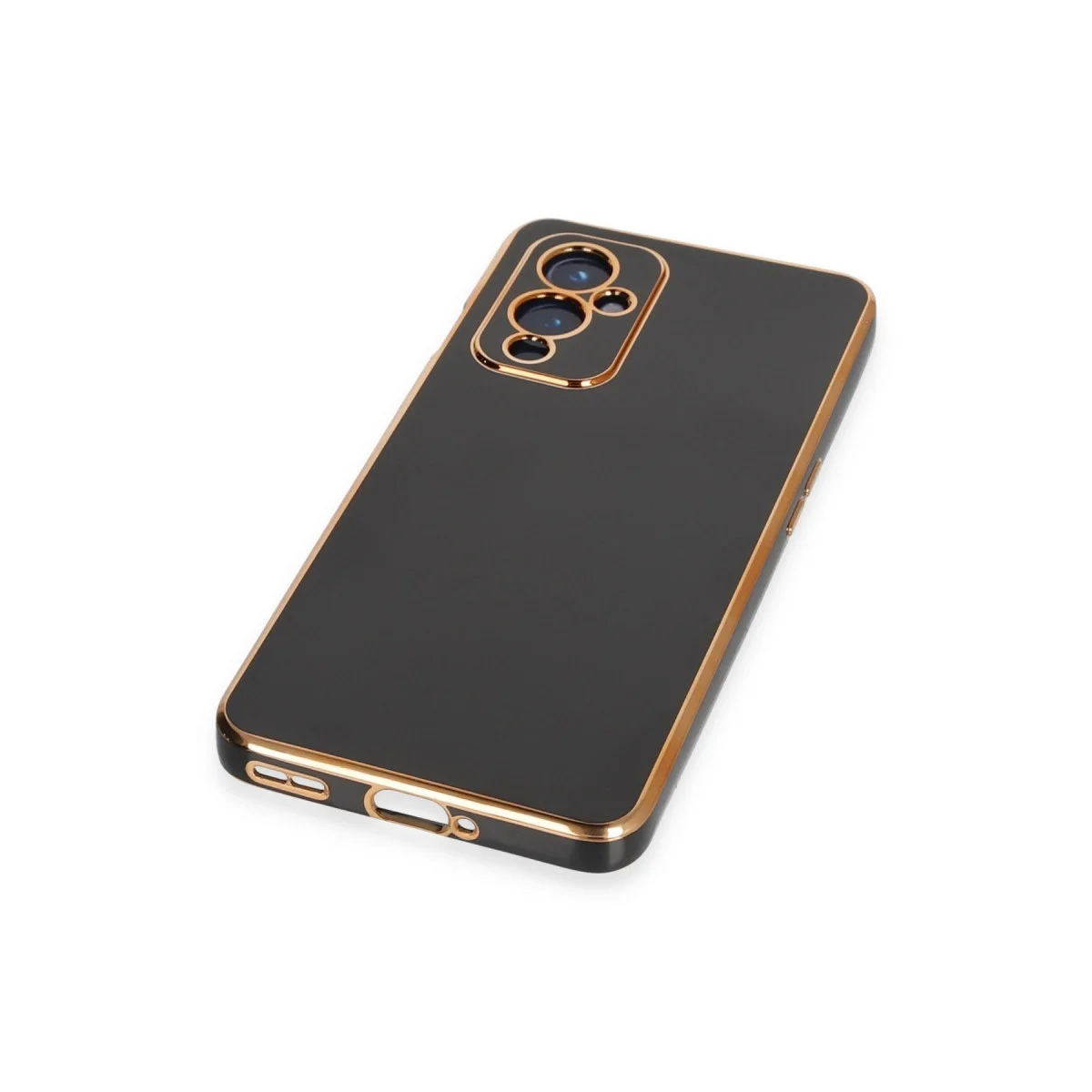 One Plus 9 Kılıf Volet Silikon - Siyah görsel 4