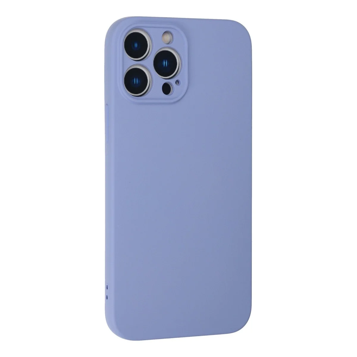 Apple İphone 13 Pro Kılıf Nano İçi Kadife Silikon - Lila görsel 3