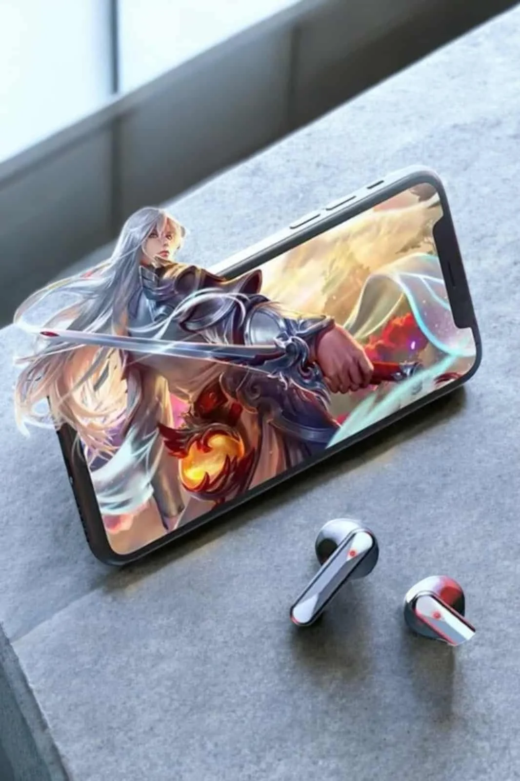 Telefon Standlı Bluetooth Kulaklık Aynalı Yüksek Ses Kaliteli görsel 5