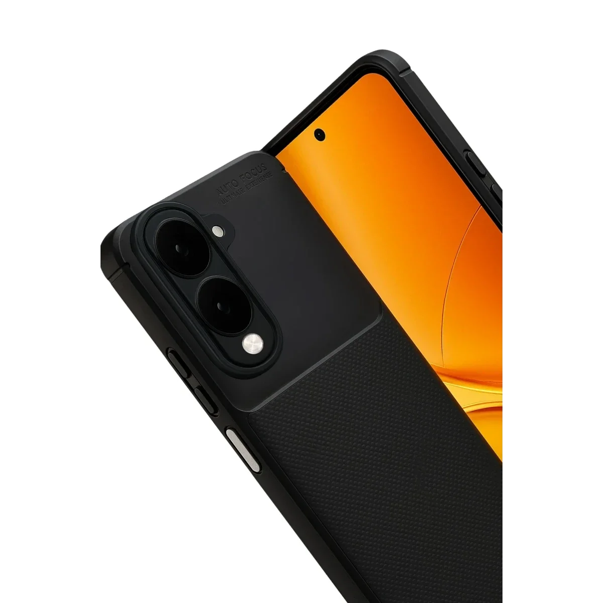 Vivo Y29S Auto Focus Karbon Kapak - Siyah görsel 2