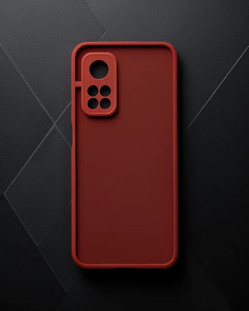 Xiaomi Mi 10t Kılıf Montreal Silikon Kapak - Kırmızı