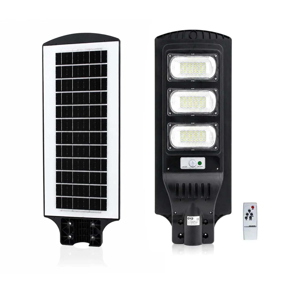 300W 6500K Solar Sokak Lambası Sensörlü görsel 2