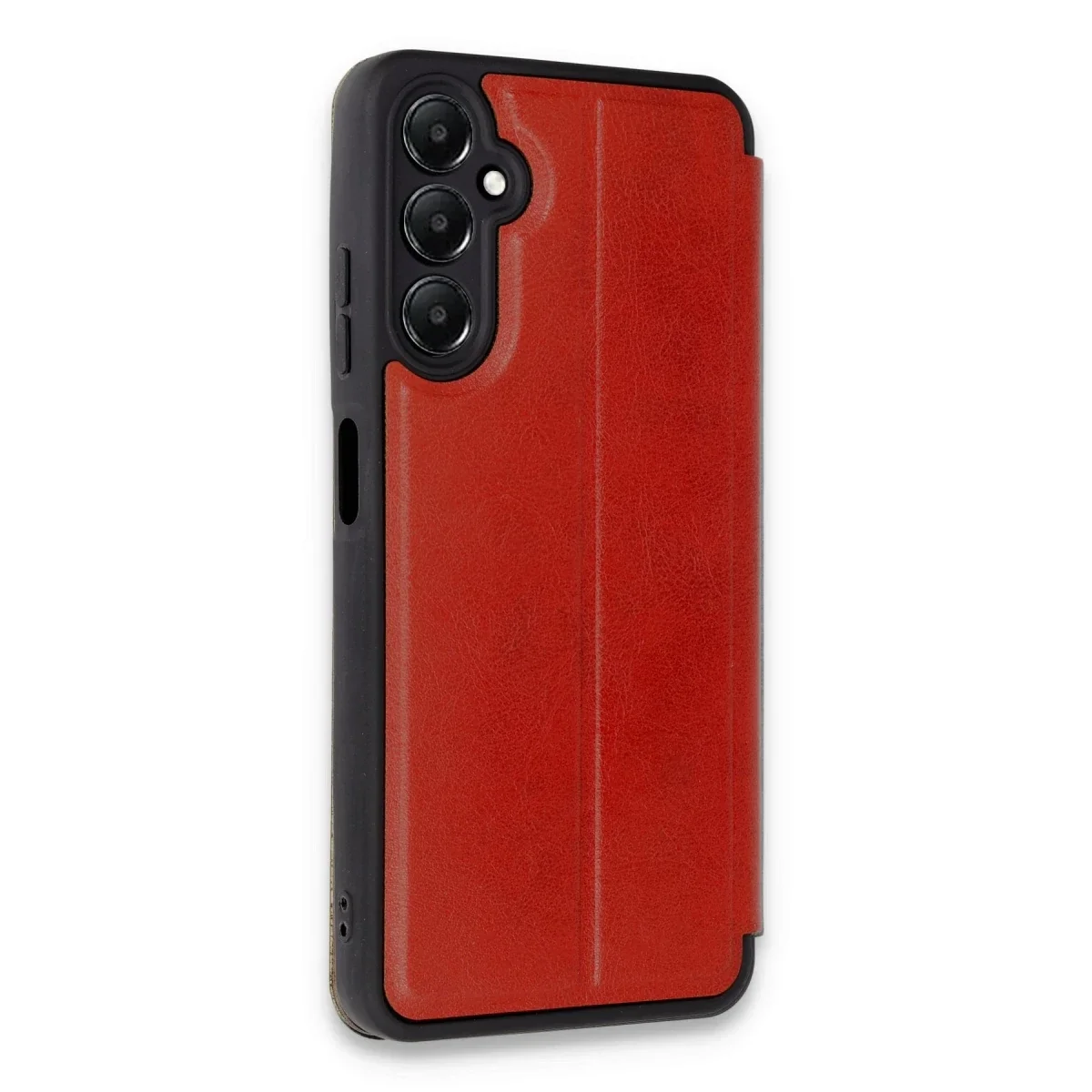 Samsung Galaxy A25 5G Kılıf Flip Cover - Kırmızı görsel 2
