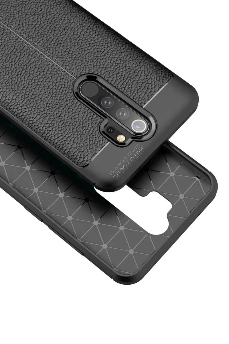 Xiaomi Redmi Note 8 Pro Kılıf Auto Focus Kapak - Kırmızı görsel 3